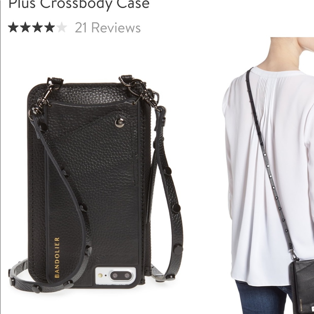 Bandolier phone purse for iPhone 7 and 8 plus
